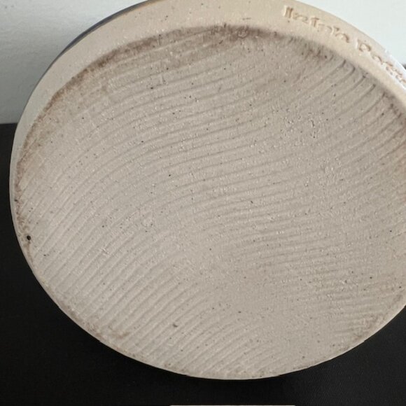 Irish COLM DE RIS Pitcher Jug Vase Irish Studio Art Pottery Celtic Ireland 7-1/2 - Picture 10 of 13